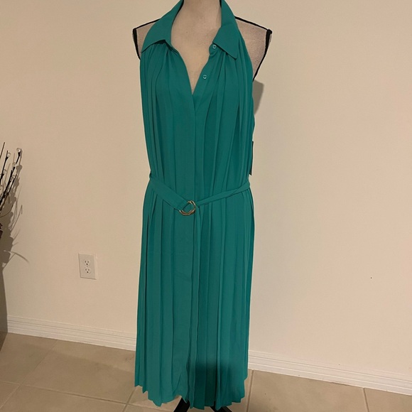 NWT $100 worthington 2XL pleated dress 648 - Picture 2 of 7